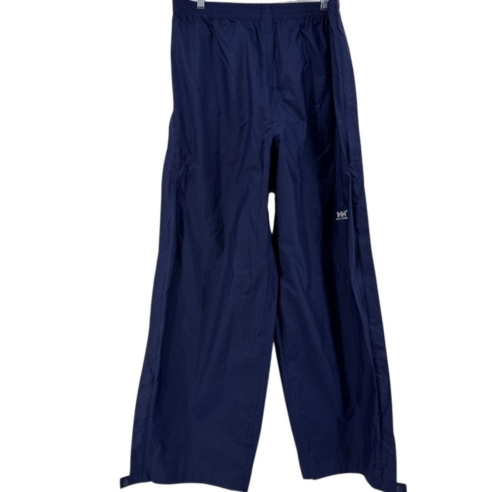 Helly Hansen Pants Mens XL Blue HH Packable Rain Waterproof Hiking Outdoor